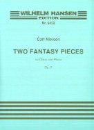 Nielsen Fantasy Pieces (2) Op2 Oboe Sheet Music Songbook