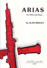 Ridout Arias Oboe Sheet Music Songbook