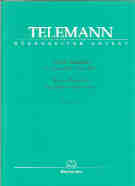 Telemann Suite Gmin Oboe Sheet Music Songbook