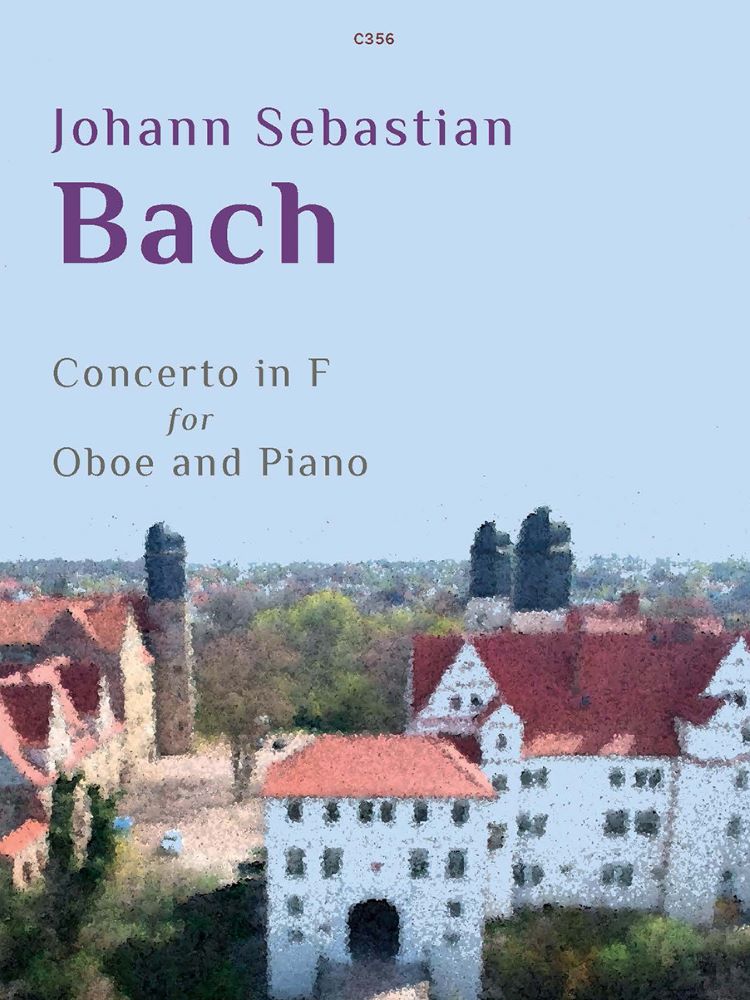 Bach Concerto F Oboe & Piano Sheet Music Songbook