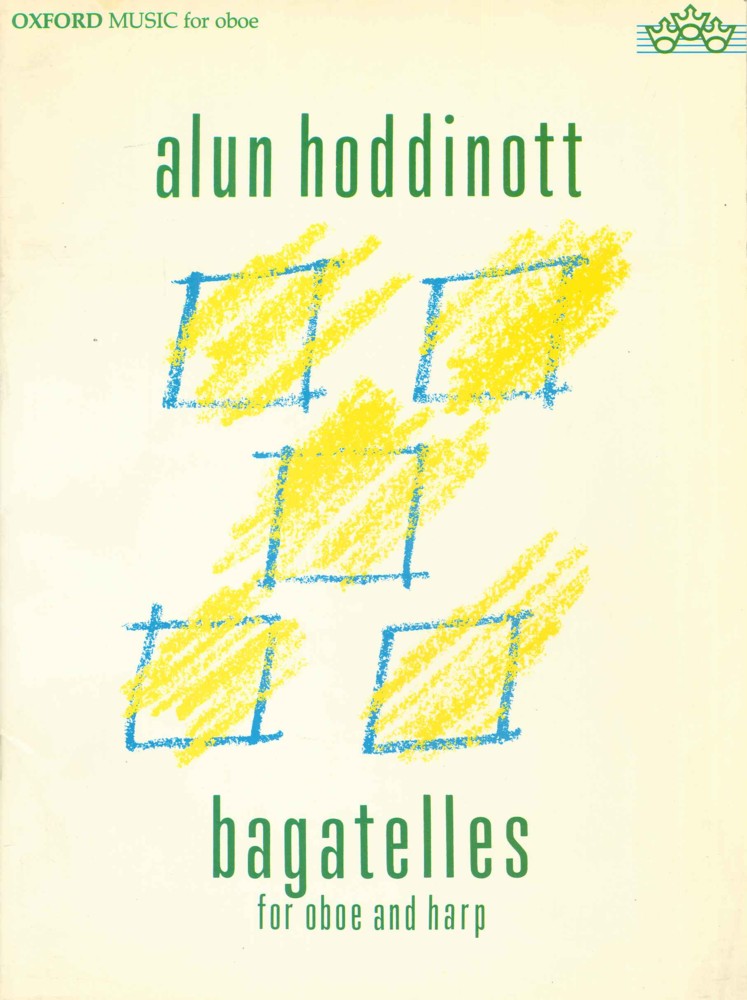 Hoddinott Bagatelles (oboe & Harp) Sheet Music Songbook