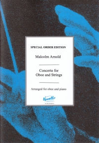 Arnold Concerto Op 39 (oboe/piano) Sheet Music Songbook