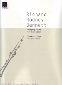 Bennett Conversations 2 Oboes Sheet Music Songbook