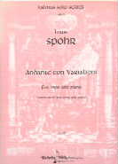 Spohr Andante Con Variationi Oboe Sheet Music Songbook