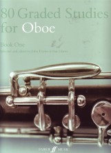 80 Graded Studies For Oboe Book 1 Sheet Music Songbook