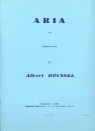 Roussel Aria (hautbois) Oboe Sheet Music Songbook