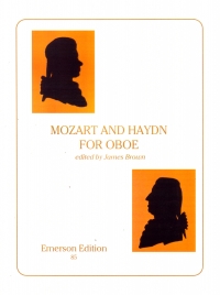 Mozart & Haydn For Oboe Arr Brown Sheet Music Songbook