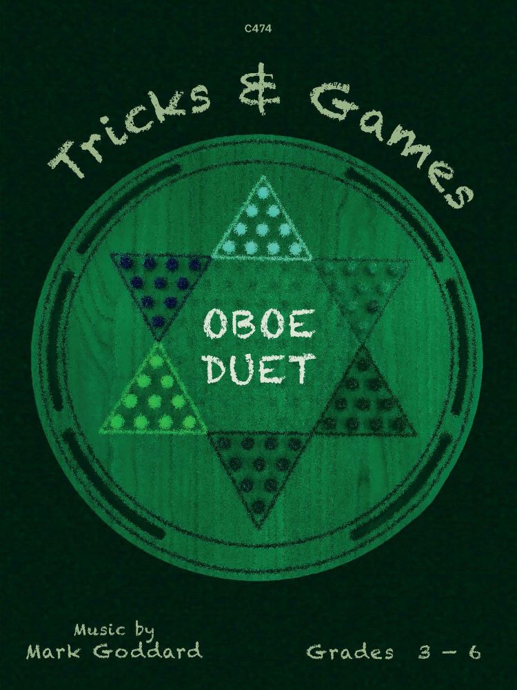 Goddard Tricks & Games Duets For 2 Oboes Sheet Music Songbook