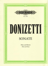Donizetti Sonata F Maj Oboe Sheet Music Songbook