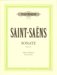 Saint-saens Sonata Op166 Oboe Sheet Music Songbook
