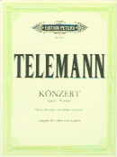 Telemann Concerto Fmin P5881 Oboe Sheet Music Songbook