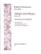 Schumann Adagio & Allegro Op70 Oboe Sheet Music Songbook