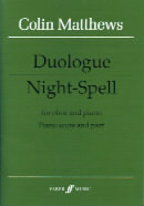 Matthews C Duologue & Night-spell Oboe Sheet Music Songbook