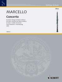 Marcello Concerto Dmin Oboe Sheet Music Songbook