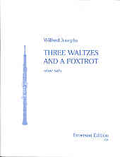 Josephs 3 Waltzes & A Foxtrot Op181 Oboe Sheet Music Songbook