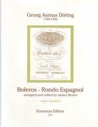 Doring Boleros-rondo Espagnol Oboe Sheet Music Songbook