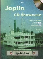 Joplin Cd Showcase Oboe Goddard Book/cd Sheet Music Songbook