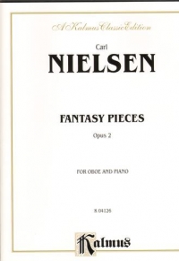 Nielsen Fantasy Pieces Op2 Oboe & Piano Sheet Music Songbook
