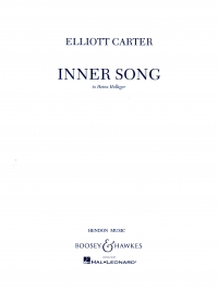 Carter Inner Song (trilogy) Oboe Sheet Music Songbook