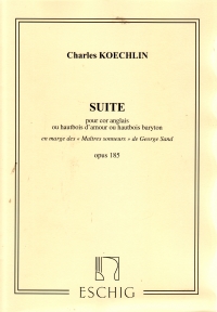 Koechlin Suite Op185 Cor Anglais Sheet Music Songbook