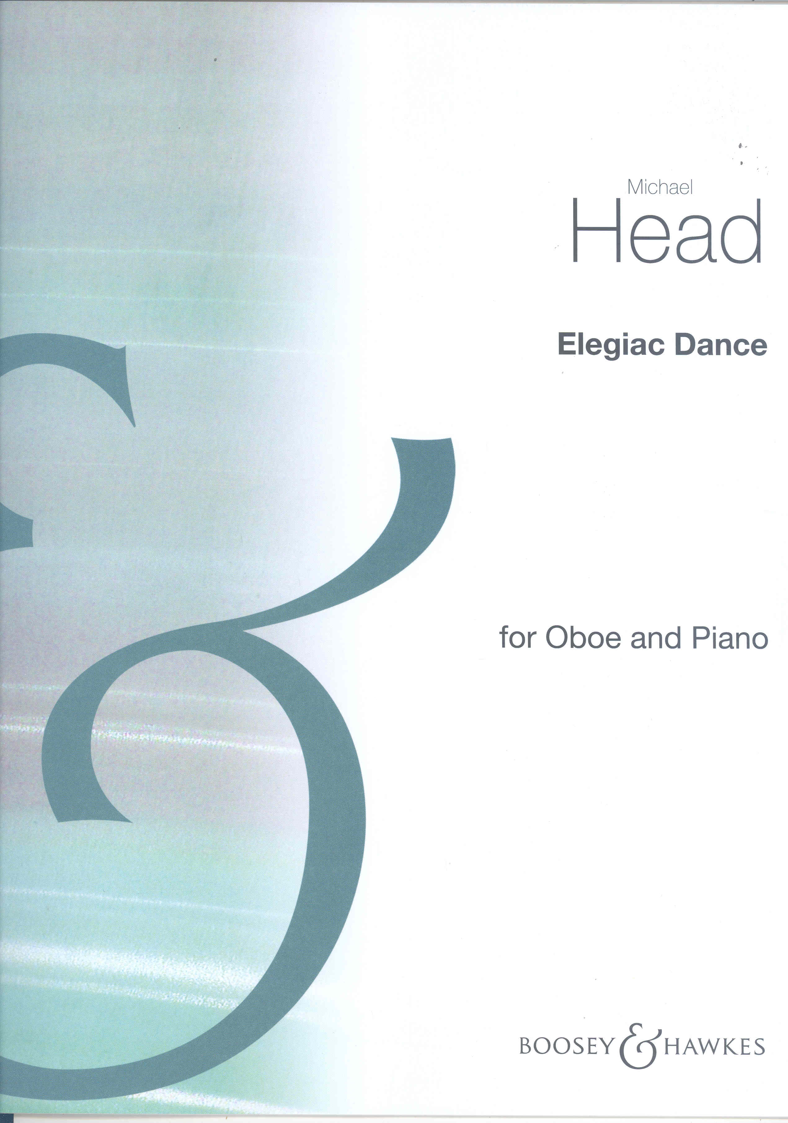 Head Elagiac Dance Oboe & Piano Sheet Music Songbook