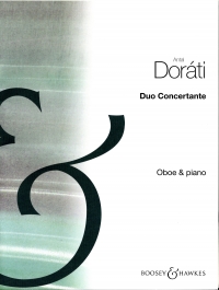 Dorati Duo Concertante Oboe & Piano Sheet Music Songbook