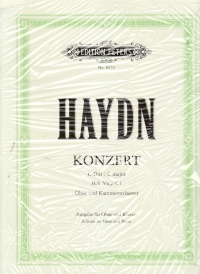 Haydn Concerto C Oboe & Piano Sheet Music Songbook