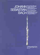 Bach Oboe Solos From Cantatas Sheet Music Songbook