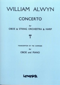 Alwyn Concerto Oboe & Piano Sheet Music Songbook