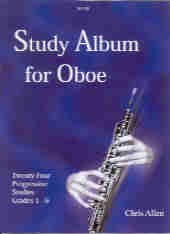 Study Album For Oboe Allen Sheet Music Songbook
