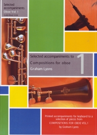 Compositions For Oboe Vol 1 Selected Piano Accomps Sheet Music Songbook