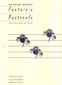 Bozza Fantaisie Pastorale Oboe & Pf Sheet Music Songbook