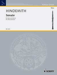 Hindemith Oboe Sonata (1938) Sheet Music Songbook