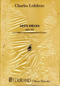 Lefevre Deux Pieces Pour Hautbois Et Piano Oboe Sheet Music Songbook