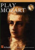 Mozart Play Mozart Oboe Book/cd Sheet Music Songbook