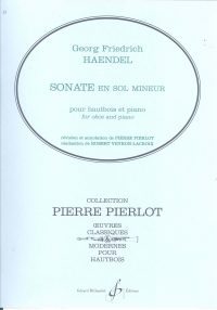 Handel Sonata G Minor Ed Ruff/scheck Oboe & Piano Sheet Music Songbook