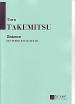 Takemitsu Distance Oboe & Sho Sheet Music Songbook