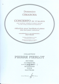 Cimarosa Concerto In C Oboe/piano Sheet Music Songbook