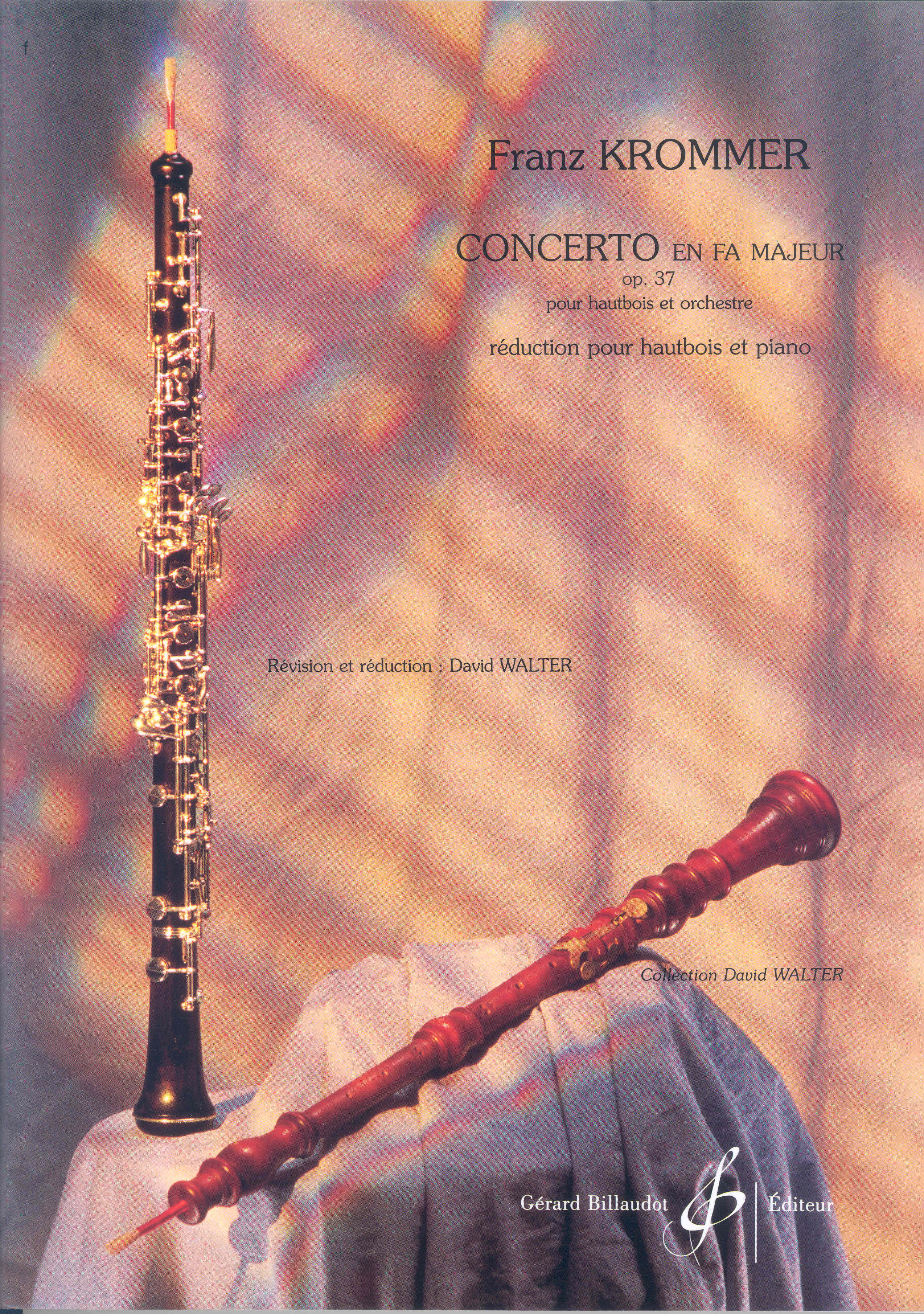 Krommer Concerto Op37 In F Oboe/piano Sheet Music Songbook