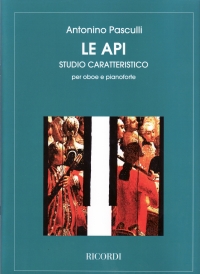Pasculli Le Api Oboe & Piano Sheet Music Songbook