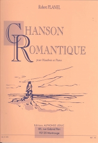 Planel Chanson Romantique Oboe/piano Sheet Music Songbook