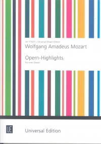 Mozart Opera Highlights For 2 Oboes Sheet Music Songbook