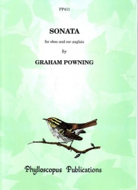 Powning Sonata Oboe & Cor Anglais Sheet Music Songbook