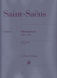 Saint-saens Oboe Sonata Op166 Sheet Music Songbook