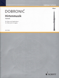 Dobronic Hirtenmusik Pastorale Oboe & Cor Anglais Sheet Music Songbook