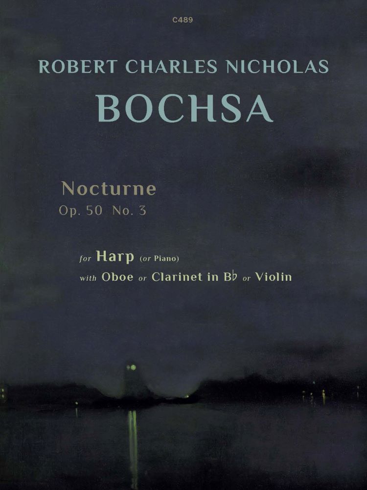 Bochsa Nocturne Op50 No3 Oboe & Piano Sheet Music Songbook