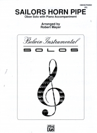 Sailors Hornpipe Mayer Oboe Solo Sheet Music Songbook
