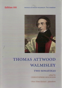Walmisley Two Sonatinas Hogwood Oboe & Piano Sheet Music Songbook