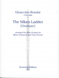 Rossini Silken Ladder (overture) Ob/pf Sheet Music Songbook