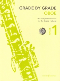 Grade By Grade Oboe Grade 1 Way + Cd Sheet Music Songbook